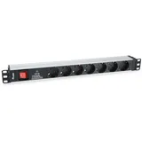 Equip Steckdosenleiste Rack 19 19 1u 7 Steckdosen mit Schalter