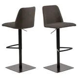 VCM Barhocker Avanja 43 x 107,5 x 51 cm Grau