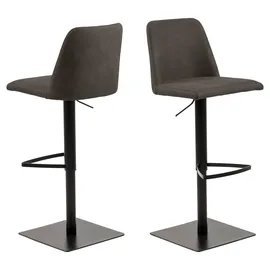 VCM Barhocker Avanja 43 x 107,5 x 51 cm Grau