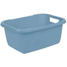 KEEEPER Wäschewanne, Stabiler Kunststoff, 32 l, Aenna, Nordic Blue