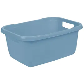 KEEEPER Wäschewanne, Stabiler Kunststoff, 32 l, Aenna, Nordic Blue
