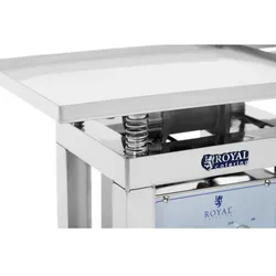 Royal Catering Rütteltisch - Edelstahl - 45 W -