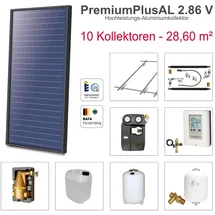 solarbayer� Solarbayer PremiumPlusAL Solarpaket 10 Biber Bruttofläche 28,60 m2 vertikal