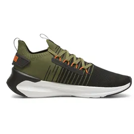 Puma Softride Symmetry Fuzion Laufschuhe 04 olive/black/flame flicker 42