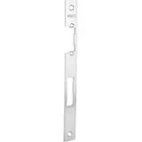 WSS Schließblech für E-Türöffner gerade 270x24x3mm Edelstahl weiß