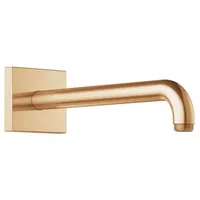 Keuco Brausearm Rosettenform eckig, 450mm, 53088030402 Bronze gebürstet
