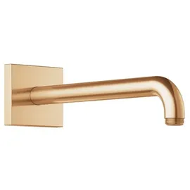 Keuco Brausearm Rosettenform eckig, 450mm, 53088030402 Bronze gebürstet