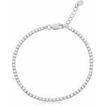 FIRETTI Armband »Schmuck Geschenk Silber 925 Armschmuck Armkette Tennisarmband« mit Zirkonia (synth.), 550666-0 Silber-925 + weiß