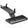Maclean Brackets Untertisch-Tastaturablage Metall schwarz verstellbar