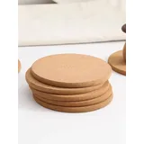 Kork-Tischsets, Korkmatten für heiße Pfannen, Korkuntersetzer für Küchenarbeitsplatten, Korkuntersetzer, Platzsets, 6 Stück, 16 cm