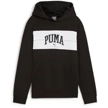 Puma Kinder Kapuzensweat SQUAD Hoodie FL B 140 in Pink Puma Black