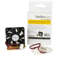 Startech StarTech.com 50x10mm Ersatz Gehäuselüfter - 50mm - Schwarz