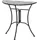 Siena Garden Como Gartentisch 70 x 35 x 71 cm schwarz/grau