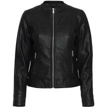 B.YOUNG Kunstlederjacke - Schwarz - M