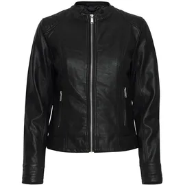 B.YOUNG Kunstlederjacke - Schwarz - M