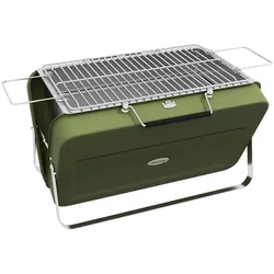 Outsunny Tischgrill Edelstahl, Metall