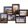 Henzo Holiday Galerie dunkelbraun 40x40 cm 6er Set