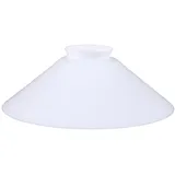 H4L Schusterschirm weiß matt Ø 200mm Lampenglas Ersatzglas Leuchtenschirm Schusterglas