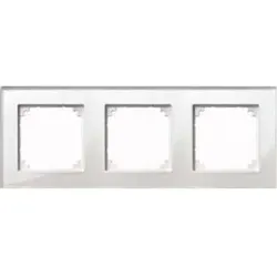 Merten Rahmen Glas 3f.bril/ws waage/senkrecht 489319
