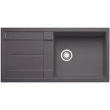 Silgranit Felsgrau 1000 x 500 mm Siebkorbventil