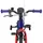 vidaXL Kinderfahrrad 12 Zoll Farbe Dunkelblau