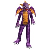 Metamorph Kostüm Skylanders - Spyro Kostüm für Kinder, Macht Dich zum Drachen Spyro aus dem beliebten Videogame! lila 116