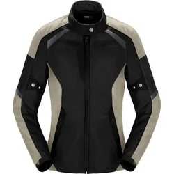 Spidi Tek Net, Textiljacke Damen - Schwarz/Beige - XS