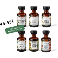Maca Ginseng-Elixier - Bundle Misch-Set - 6x 50ml - Premium Kräuterbitter - 35%vol