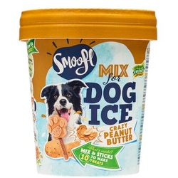 Smoofl Eis Mix für Hunde Erdnussbutter