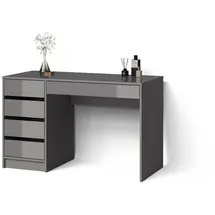 livinity Livinity® Schminktisch Imola, Grau, ohne Spiegel