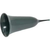 MeyTrade Wibo Grabvase Tulpe 21 cm rund dunkelgrün rund wetterfest