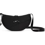Nike Aura Crescent Crossbody-Tasche (4 L), Black/Black/Matte Silver, HQ4370-010, MISC | UK: MISC