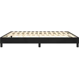 vidaXL Boxspringbettgestell 160 x 200 cm Schwarz
