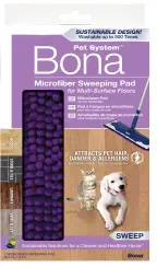 Bona Pet System Mikrofaser Auftrags-Pad, 25 x 14 cm CA101085 , 1 Stück