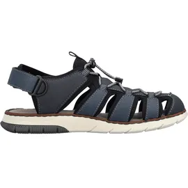 Rieker 25246 Herren Blau/Grau/Schwarz 41