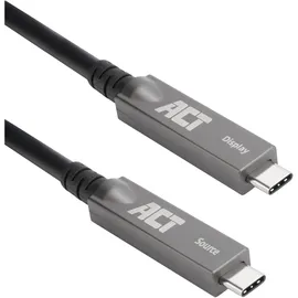 Act USB-C 3.2 Gen2 Active Optical Cable (AOC), for touch panels, video, data, power, 5m (AK4325)