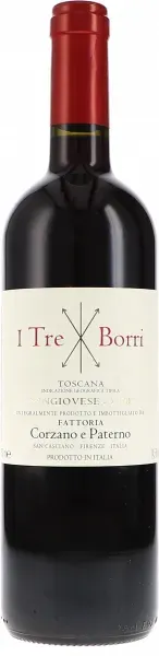 I Tre Borri IGT Corzano e Paterno 2020 BIO