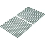 Westmark Abtropfmatten Bar – flexible Geschirrmatten zum Trocknen von Geschirr, Besteck und Gläsern, Geschirrabtropfmatte für die Spüle – Kunststoff, 2 Stück
