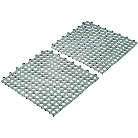 Westmark Abtropfmatten Bar – flexible Geschirrmatten zum Trocknen von Geschirr, Besteck und Gläsern, Geschirrabtropfmatte für die Spüle – Kunststoff, 2 Stück