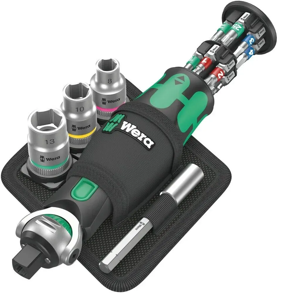 Wera 05004281001 Ratschenschlüssel 18 Stück(e) Schwarz, Grün