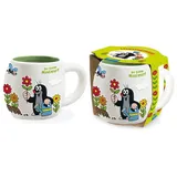 Trötsch Verlag Der kleine Maulwurf 3D Tasse 0,35 l Weiß