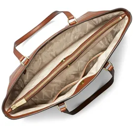 Michael Kors Temple Shopper Leder Brown
