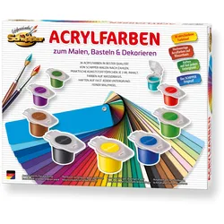 Schipper Malen nach Zahlen - Zubehör - Acrylfarben zum Malen, Basteln und Dekorieren