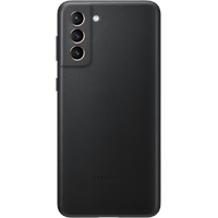 Samsung Leather Cover EF-VG996 für Galaxy S21+ 5G black