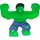 Moose Heroes of Goo Jit Zu – Marvel-Helden-Packung. Der unglaubliche Hulk, 11,5 cm, schwarz