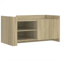 vidaXL Couchtisch Sonoma Eiche 100 x 50 x 50 cm