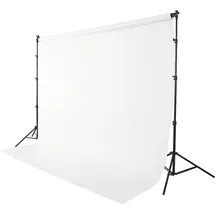 Hama Foto-Hintergrundsystem für Studio und unterwegs, 158-295 cm, ausziehbar