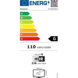 Panasonic TX-65MXW834 65" LED 4K Smart TV MXW834