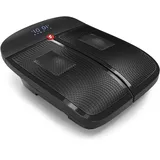 Sportstech Vibrationsplatte VX350 , Wärmefunktion bis 40 °C, Akupressur-Massageköpfe, LED-Touch Display, Kompakte Größe und mit Schutzhülle