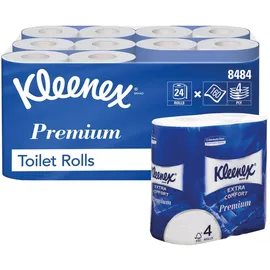 Kleenex® Toilettenpapier Premium 4-lagig, 24 Rollen